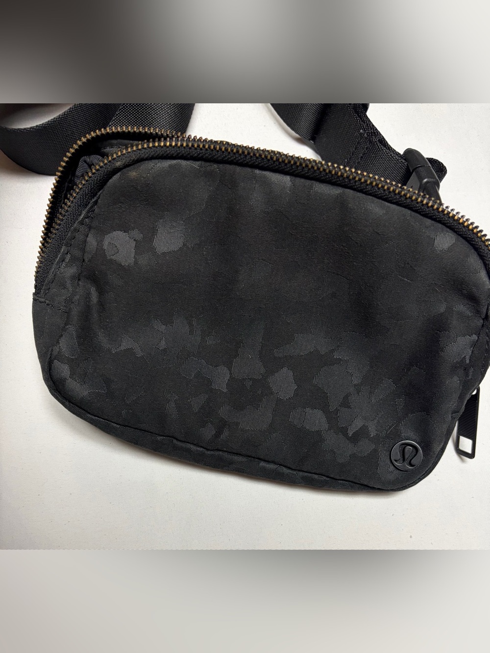 lululemon athletica Black camo Crossbody Bag